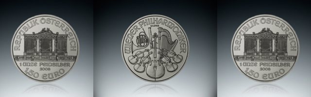 Investičná strieborná minca - Philharmoniker